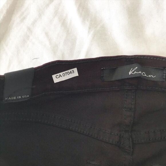 Kancan wine skinny jegging jeans Size 23 - Picture 9 of 12
